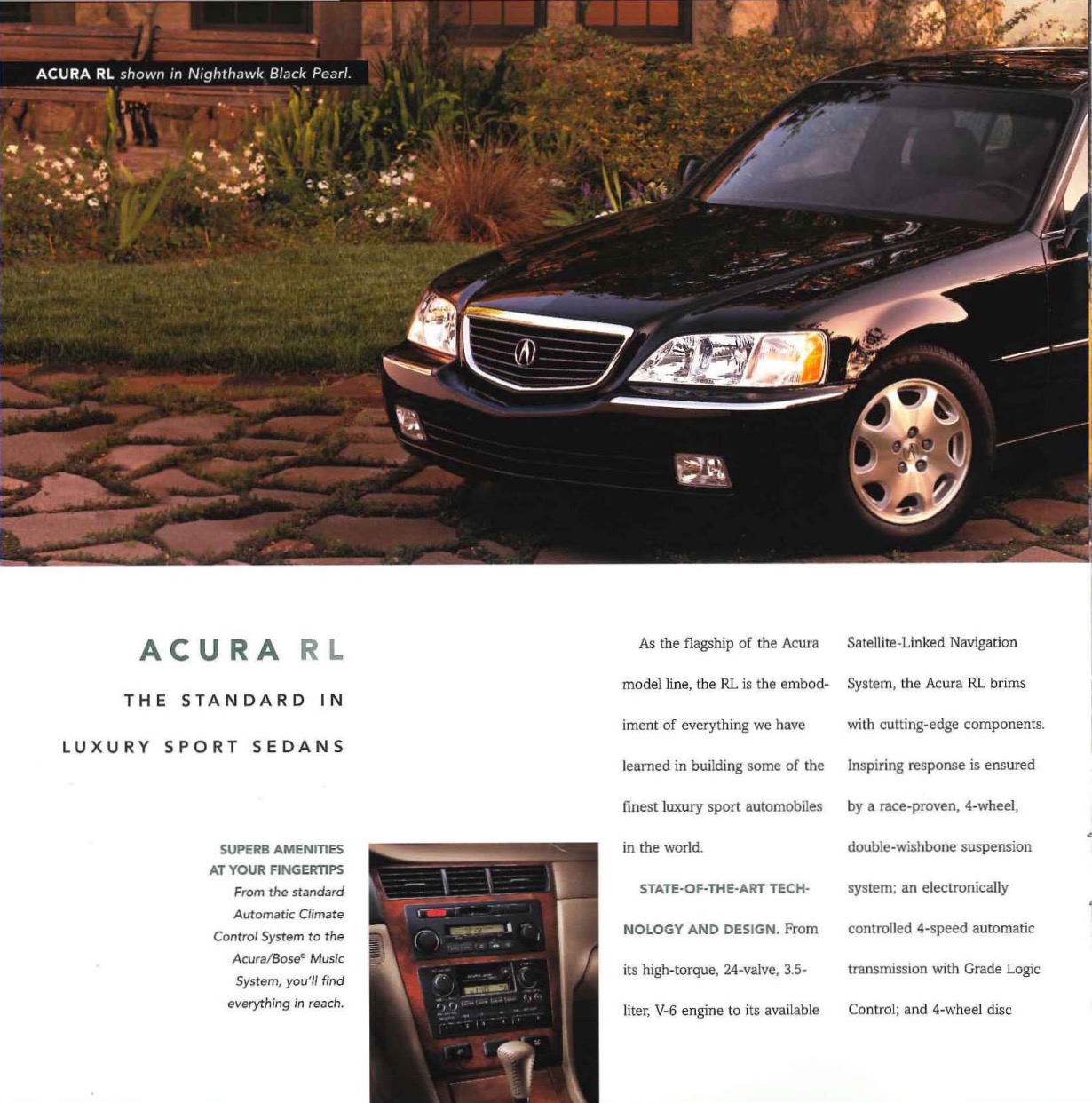 1999 Acura Brochure Page 15